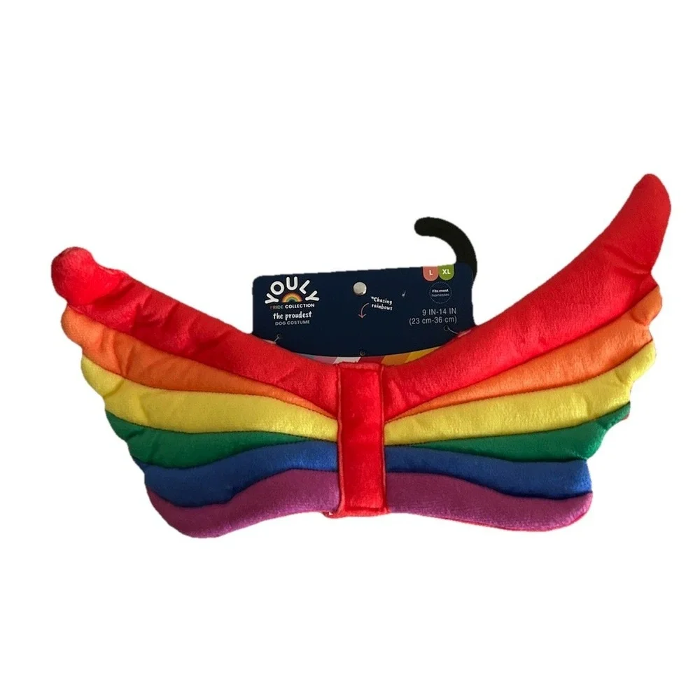 Youly Pride Collection Large Dog Package 6 items Unicorn, Bear, Wings, Heart